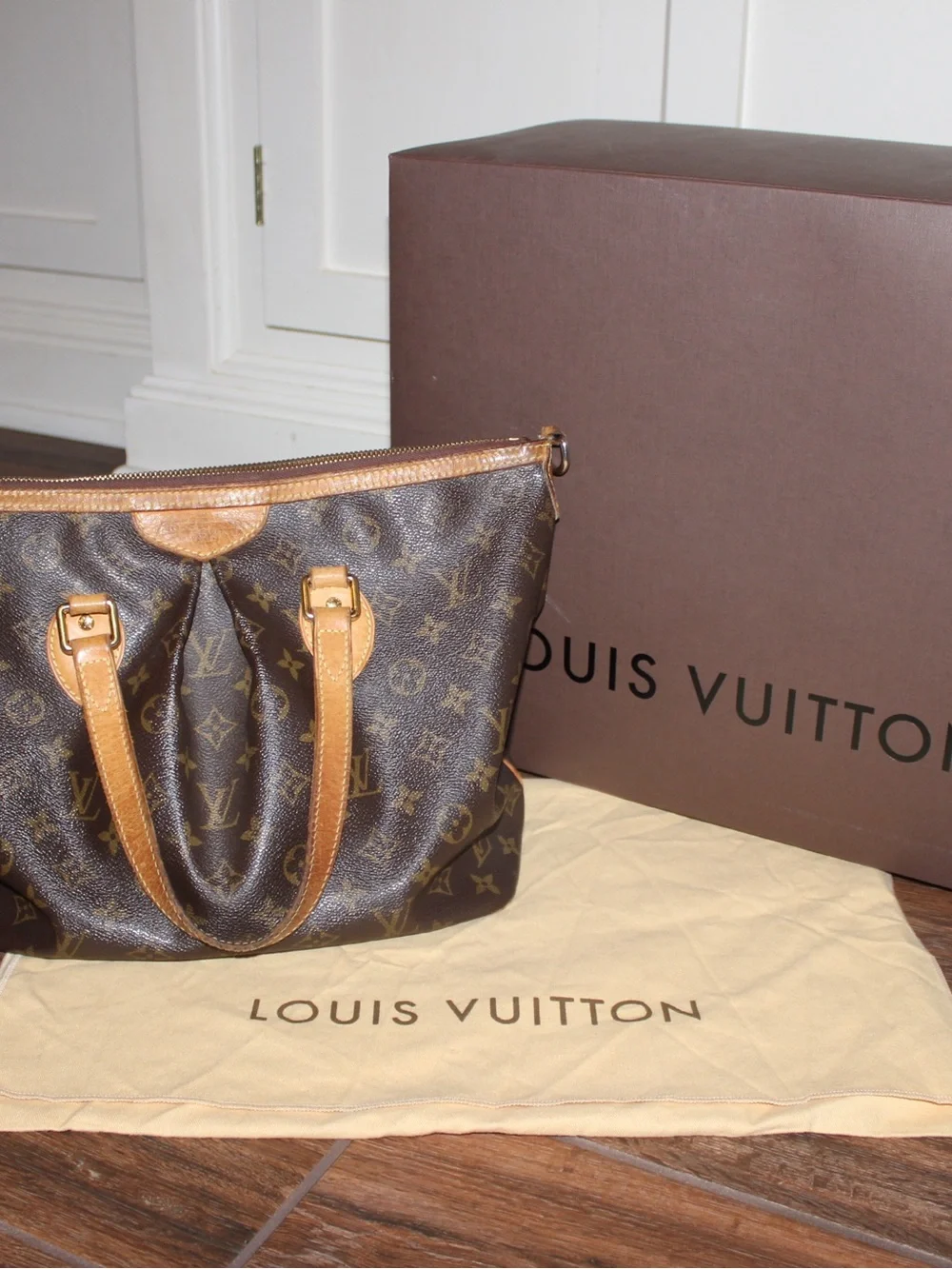 Louis Vuitton Palermo PM Monogram Complete Set - Original Owner